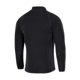 M-Tac Polartec Sport -fleecatakki nähtynä takaa, musta, valmistettu Polartec 200 Series -fleecestä.