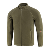 M-Tac Polartec Sport -fleecatakki oliivinvihreänä, valmistettu Polartec® 200 Series -fleecestä vaihto- ja kylmään säähän.