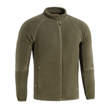 M-Tac Polartec Sport Fleecejakke vihreänä, sopii siirtymäkaudelle ja välikerrokseksi kylmässä säässä, valmistettu Polartec® 200 Series -fleecestä