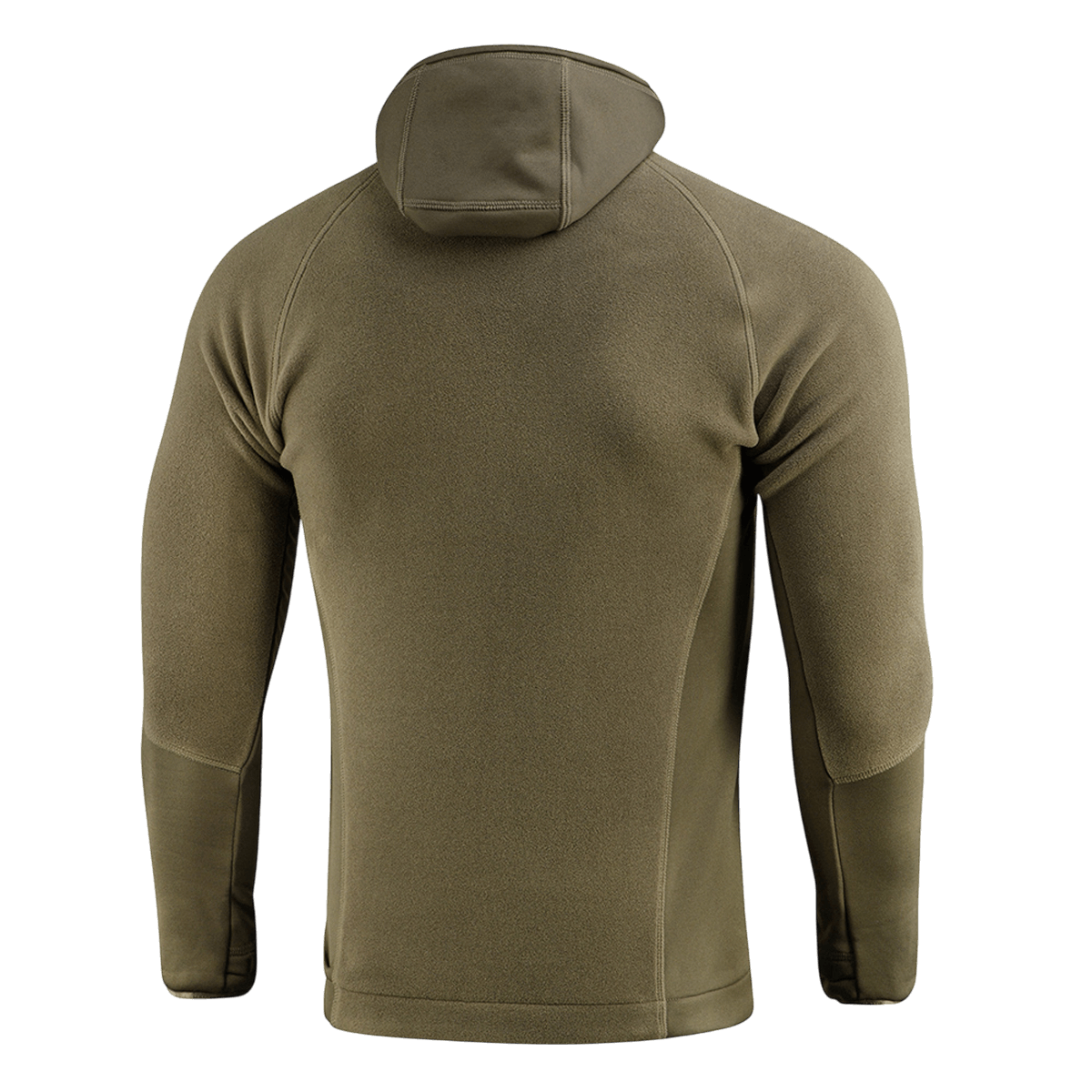 M-Tac Polartec Sport -huppari takaa nähtynä, valmistettu lämmöneristävästä ja hengittävästä Polartec®-materiaalista, ihanteellinen urheiluun ja vapaa-aikaan.