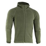 M-Tac Polartec Sport -huppari oliivinvihreänä, korkea lämmöneristys ja hengittävyys, valmistettu kehittyneestä Polartec®-materiaalista.