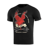 M-Tac T-Shirt Phoenix Fenix-painatus, symboloi uudelleensyntymää, voimaa ja toivoa, pehmeä puuvillaseos, merkin slogan.