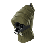 M-Tac Handsker Soft Shell Thinsulate, taskulampulla, nahkavahvikkeilla ja kosketusnäyttöyhteensopiva.