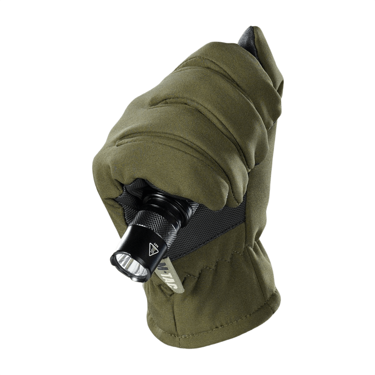 M-Tac Handsker Soft Shell Thinsulate, taskulampulla, nahkavahvikkeilla ja kosketusnäyttöyhteensopiva.