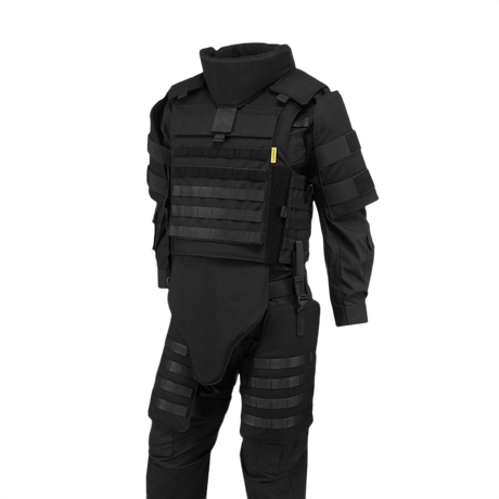 Anorak Niobium® Tactical II – full set, moniuhkainen pehmeä kehonpanssarijärjestelmä ampuma-aseita ja veitsiä vastaan.