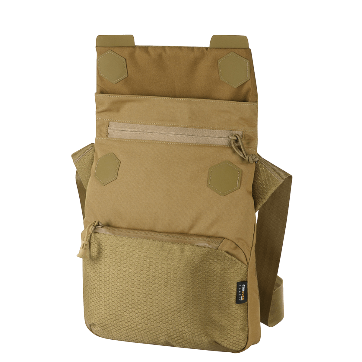 M-Tac Konvert Taske Elite Cordura-materiaalista, säädettävä olkahihna ja magnetventil, suunniteltu mukavuuteen ja monipuolisuuteen.