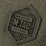M-Tac Konvert Taske Elite, lähikuva merkistä Cordura Hex 1000D.