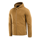 M-Tac Lite Microfleece Hættetrøje hengittävästä ja joustavasta materiaalista mesh-strukturenilla, täydellinen arkeen, harjoitteluun ja ulkoiluun.
