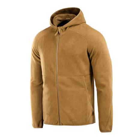 M-Tac Lite Microfleece Hættetrøje hengittävästä ja joustavasta materiaalista mesh-strukturenilla, täydellinen arkeen, harjoitteluun ja ulkoiluun.