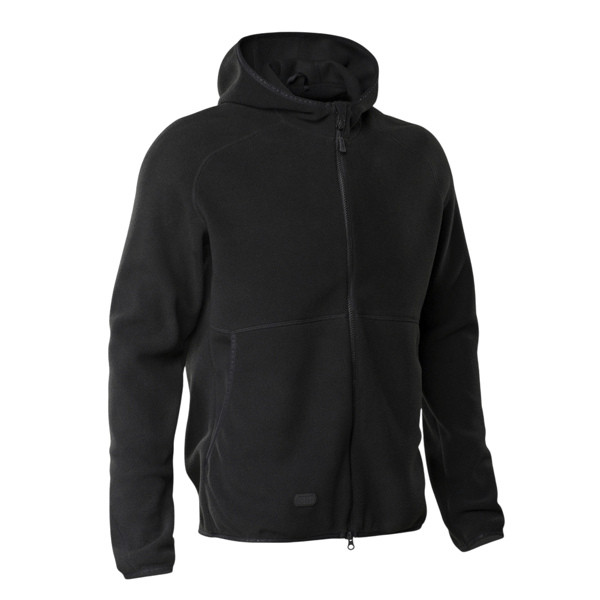 M-Tac Lite Microfleece Hættetrøje mustassa mikrofleecessä, sopii arkeen ja ulkoiluun, joustavalla reunuksella ja mukavalla istuvuudella