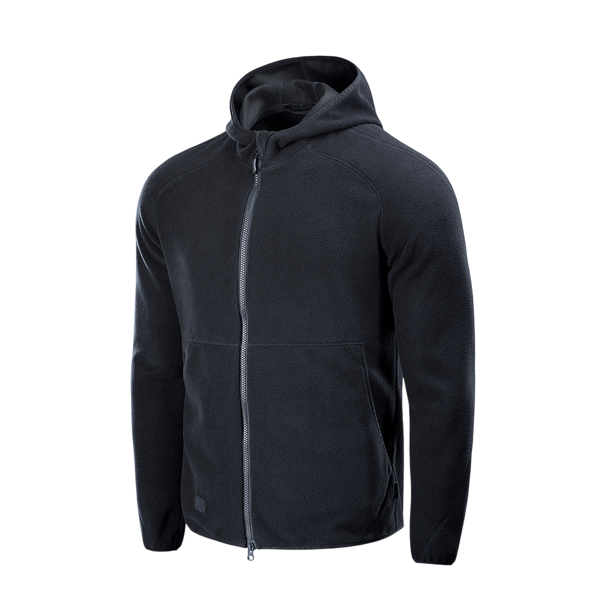 M-Tac Lite Microfleece Hættetrøje mustana, kevyt ja toiminnallinen joustavalla verkkomaisella rakenteella arjen ja ulkoilun mukavuuteen