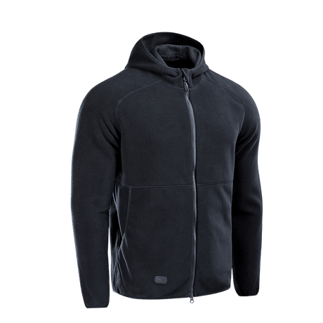M-Tac Lite Microfleece Hættetrøje mustana, kevyt ja hengittävä mikrofleece joustavilla kantauksilla, sopii arkeen ja ulkoiluun