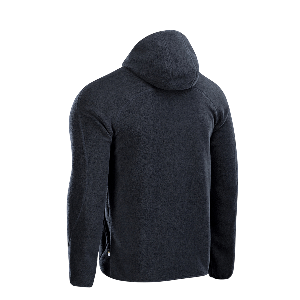 M-Tac Lite Microfleece Hættetrøje takaa kuvattuna, kevyt ja toiminnallinen huppari joustavasta fleecestä, mukava istuvuus ja M-Tac-logo