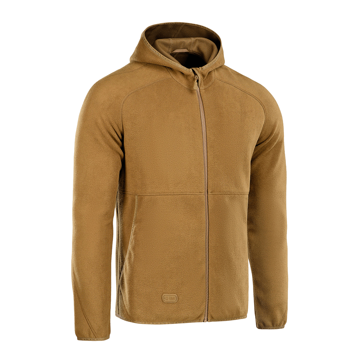M-Tac Lite Microfleece Hættetrøje ruskeassa värissä, kevyt ja hengittävä joustavilla reunoilla, sopii päivittäiseen käyttöön ja ulkoiluun.
