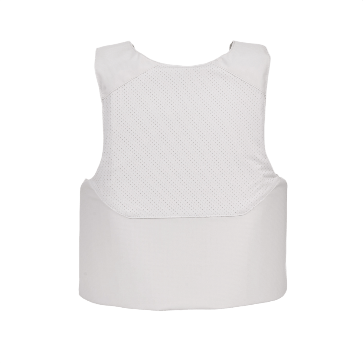 Anorak Concealable I Cover valkoinen muotoilu piilotettuun kantoon RIP-STOP Dry Comfort XT®:llä ja Coolmax®-meshillä.