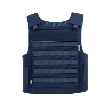 Anorak Duty III-M Cover ergonomisella muotoilulla ja PALS-webbingillä MOLLE-varusteille poliiseille ja merivartiostolle.