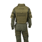 Anorak Niobium® Tactical II – full set, moniuhkainen kehonpanssarijärjestelmä ampuma-ase- ja veitsisuojaukseen, ihanteellinen erikoisyksiköille.