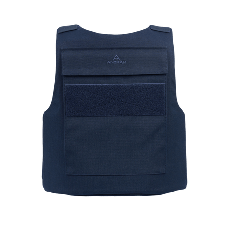 Anorak Rhodium® Duty I pistos- ja luotisuojaliivi, kevyt ja kestävä liivi Level IIIA -suojalla laivastonsinisessä värissä