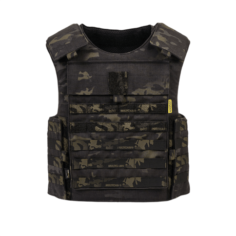 Anorak Rhodium® Tactical II – MultiCam® etu- ja takakappale, pistos- ja luotiliivi, taso Level IIIA, pehmeä suojaliivi.