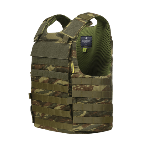 Anorak Rhodium® Tactical I pistos- ja luodinsuojaliivi, taso Level IIIA, maastovärinen suojaliivi.