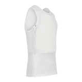 Anorak Rhodium® Undershirt II valkoinen pehmeä panssarialuspaita, maksimaalinen suoja ja korkea piilotettavuus, sivukuva.