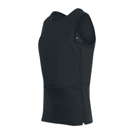 Anorak Rhodium® Undershirt II pehmeä suojaliivi, korkea piilotettavuus, NIJ 0101.06 taso Level IIIA veitsisuoja, musta.