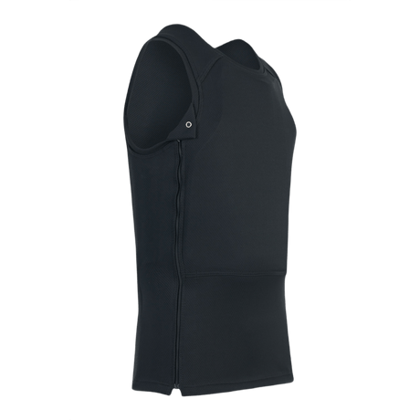 Anorak Rhodium® Undershirt II pehmeä suojaliivi, NIJ Level IIIA suoja, musta, korkea piilotettavuus, täysi vartalosuoja.