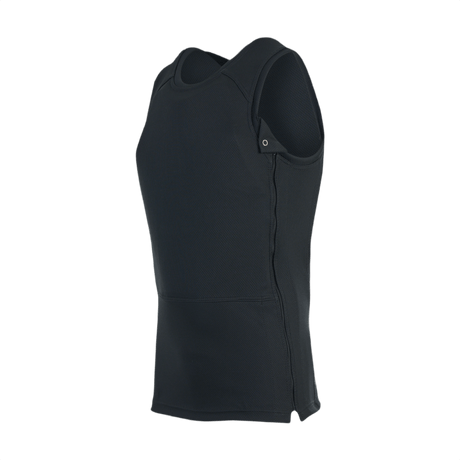 Anorak Rhodium® Undershirt I piilotettava suojaliivi, NIJ 0101.06 taso Level IIIA, musta, suoja veitsiä ja teräviä esineitä vastaan.