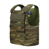 Anorak Tactical III Cover CORDURA®:lla ja 3D SPACER Coolmax® -vuorauksella maksimaaliseen kantokykyyn ja antibakteerisiin ominaisuuksiin, maastokuvioitu.