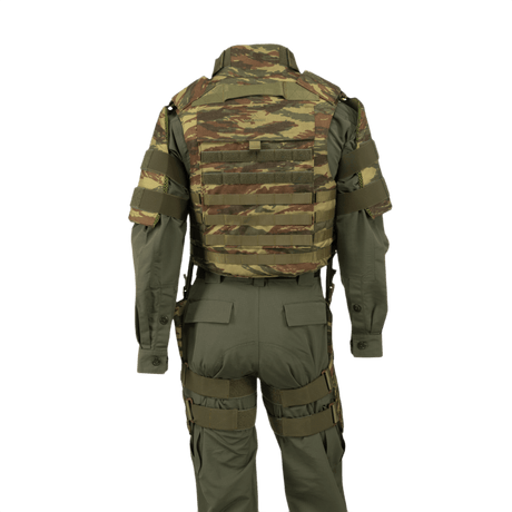 Anorak Tactical II – full set Cover 360° PALS-nauhoilla 1000D CORDURA®:ssa, ihanteellinen poliisille, rannikkovartiostolle ja puolustusvoimille.