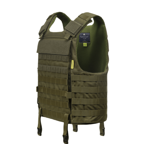Anorak Tactical III Cover oliivinvihreänä, jämäkkä ja kevyt muotoilu, CORDURA®-kangas 3D SPACER Coolmax® fresh -vuorauksella antibakteerisiin ominaisuuksiin.