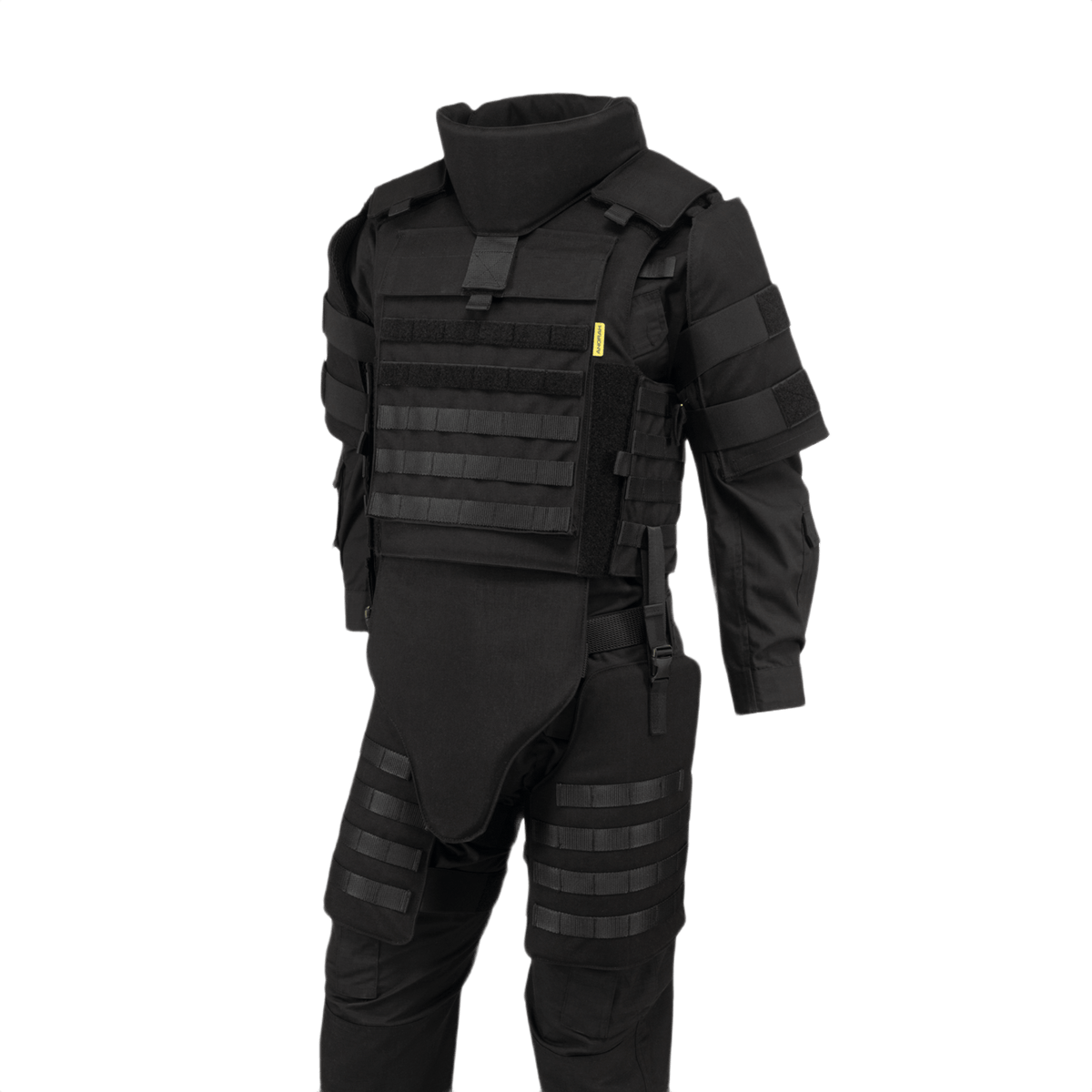 Anorak Titanium® Tactical II - full set -liivi maksimaalisella Level IIIA-suojauksella, suunniteltu poliisin erikoisjoukoille