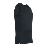 Anorak Undershirt II Cover musta sivuaukaisujärjestelmällä ja antibakteerisella kangasteknologialla, suunniteltu maksimaaliseen piiloutumiseen ja mukavuuteen.
