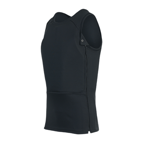 Anorak Undershirt II Cover mustana, suunniteltu maksimaaliseen piiloon paidan (en) alla THERMOCOOL™- ja COOLMAX®-kankailla.