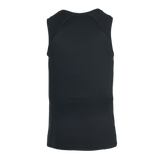 Anorak Undershirt II Cover musta, piilotettu muotoilu, THERMOCOOL™- ja COOLMAX®-kankaat, lämpötilansäätö ja sivuaukaisujärjestelmä.
