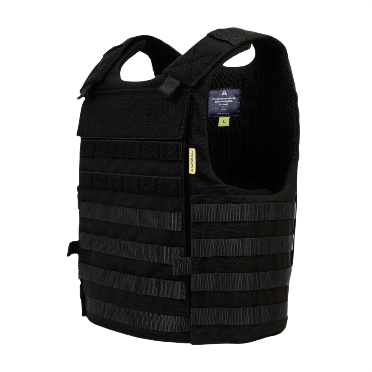Anorak Tactical I Cover 360° PALS webbingillä poliisille, rannikkovartiostolle ja puolustusvoimille, ihanteellinen MOLLE-varustepussien kiinnittämiseen.