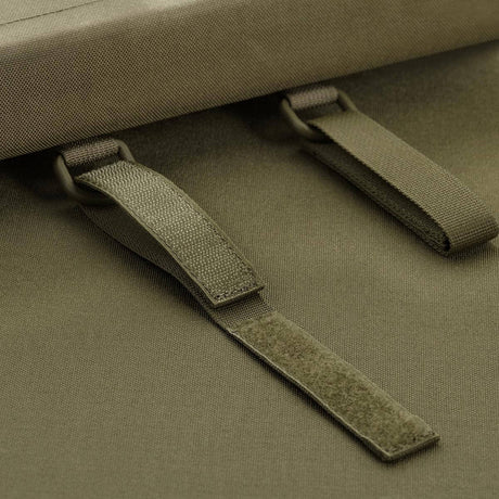 M-Tac Bundeswehr-makuualustan laukku vankasta materiaalista, vahva tarrakiinnitys ja kestävät soljet, galleria-asento 1.