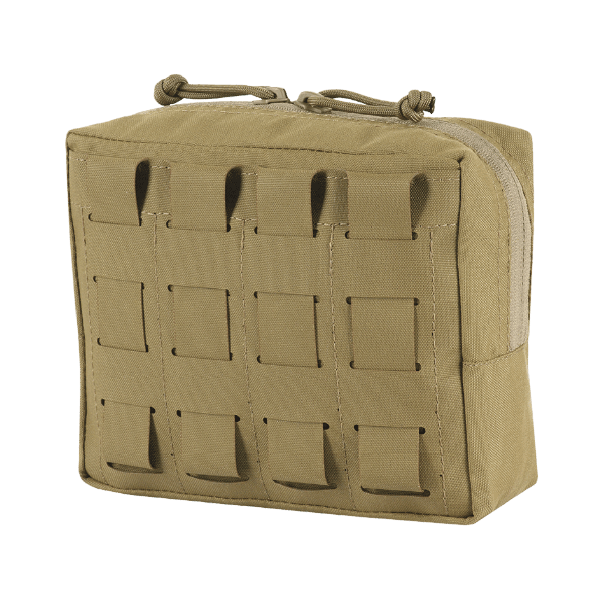 M-Tac Utility Taske Elite Medium kestävästä materiaalista, taktinen MOLLE-järjestelmä ja vahva vetoketjusuljin, galleria-asento 1.