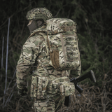 M-Tac reppu Gen. II Elite – Small, multicam ja NIJ-sertifiointi, täysavattava aukko ja joustavat verkkotaskut, galleria-asento 1.