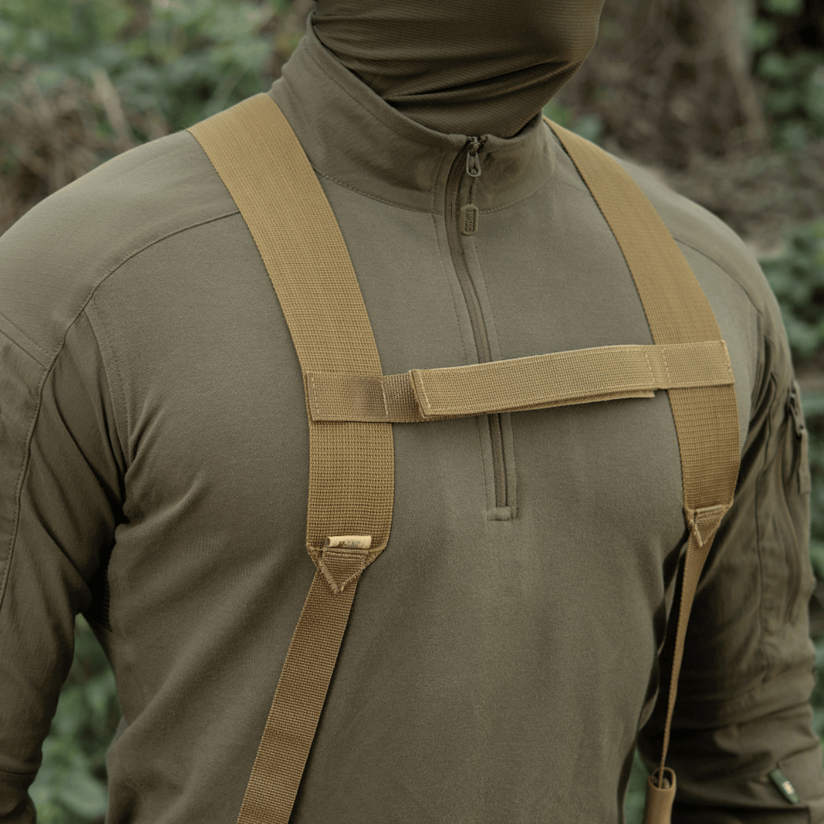 M-Tac Elite -taktisen vyön olkahihnat, kestävä MIL-SPEC-webbing, säädettävä pituus ja vahvistetut liitokset, galleria, sijainti 1