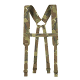 M-Tac Elite -taktisen vyön olkahihnat, maastokuvio, tiheä MIL-SPEC-webbing, säädettävä pituus, galleria, sijainti 1