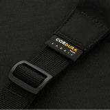 M-Tac Våbenbælte med To Punkter, valmistettu Cordura-kankaasta ja Woojin Plastic® -soljella.