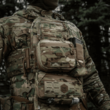 M-Tac organizer pouch Elite, multicam-materiaali, NIJ-sertifiointi, taktiseen EDC- ja ensiapusäilytykseen, galleria, sijainti 1