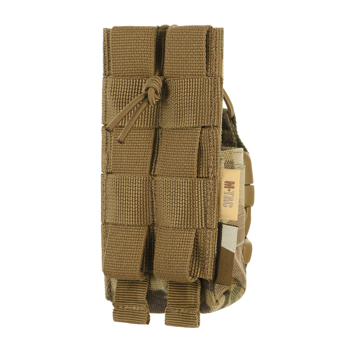M-Tac Radio Pouch Motorola 4400/4800, kestävä multicam-nylon, avoin PTT-pääsy, NIJ-sertifiointi, galleria, sijainti 1