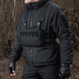 M-Tac Chest Rig Elite rintalaukku Cordura 500:sta, MOLLE-paneeli, H-valjaat ja Velcro modulaarisiin taktisiin asennuksiin, galleria, sijainti 1