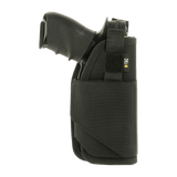 M-Tac Universal Taktisk Hylster Elite Højre, Cordura 500D ja yhteensopiva Glock 17:n kanssa, vyössä MOLLE-liitännän kautta.