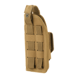 M-Tac Universal Taktisk Hylster Elite Højre, säädettävä Cordura 500D -kotelo, MOLLE-liitännällä pistooleille kuten Glock 17.