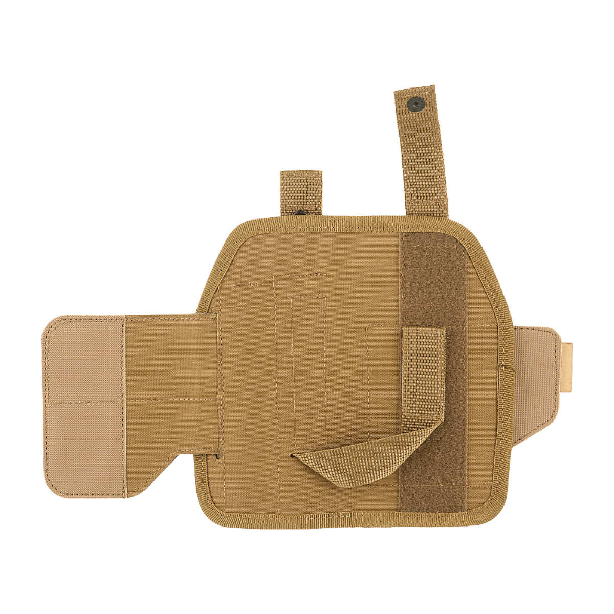 M-Tac Universal Taktisk Hylster Elite Højre, laminoitu Cordura 500D, säädettävät hihnat ja MOLLE-liitäntä. Sopii Glock 17:lle.