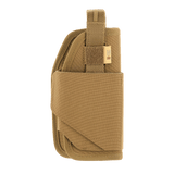 M-Tac Universal Taktisk Hylster Elite Højre, laminoitu Cordura 500D, säädettävä koko, MOLLE-liitäntä, sopii useimmille pistooleille.