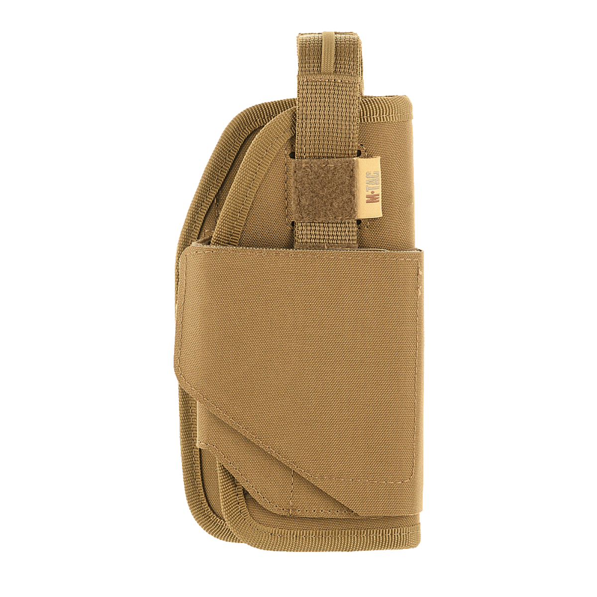 M-Tac Universal Taktisk Hylster Elite Højre, laminoitu Cordura 500D, säädettävä koko, MOLLE-liitäntä, sopii useimmille pistooleille.